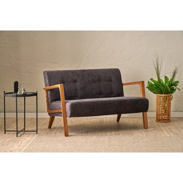 Kemer 2-Sitzer-Sofa - Anthrazit Kemer 2-Sitzer-Sofa - Anthrazit