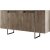 Lux Sideboard - Walnuss/Silber