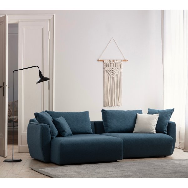 Maya Diwansofa 255 cm - Blau