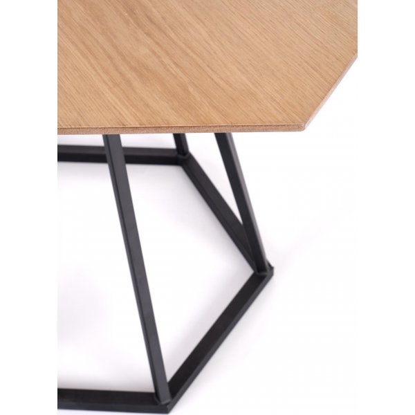 Genevieve Esstisch 110 x 95 cm - Schwarz Genevieve Esstisch 110 x 95 cm - Schwarz