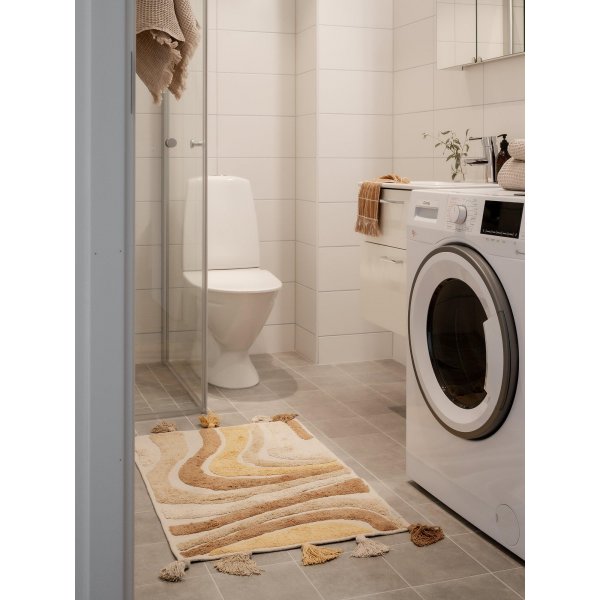 Swirl-Teppich - Mocca Swirl-Teppich - Mocca