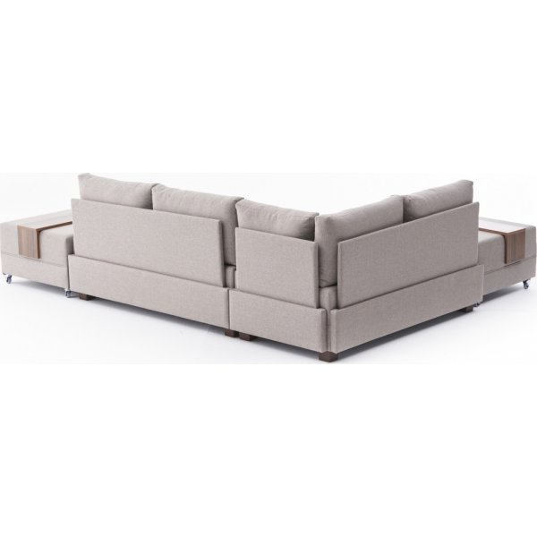 Ecksofa Fly - Creme