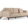 Lale 3-Sitzer Schlafsofa - Creme