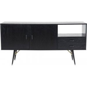 Ansmark Sideboard - Schwarz/Messing