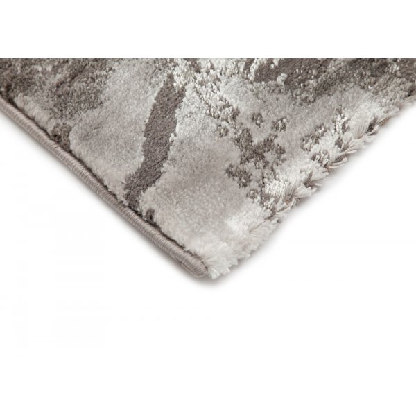 Maschinengewebter Teppich - Craft Concrete Silver