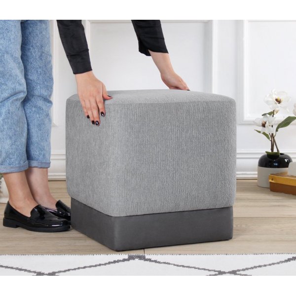 Borgot Hocker - Grau Borgot Hocker - Grau