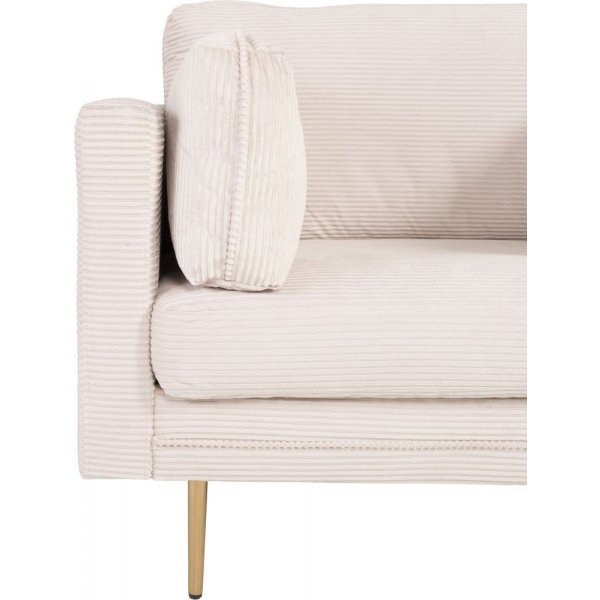 Sessel Savanna - Hellgrau Manchester / Beine Messing Sessel Savanna - Hellgrau Manchester / Beine Messing