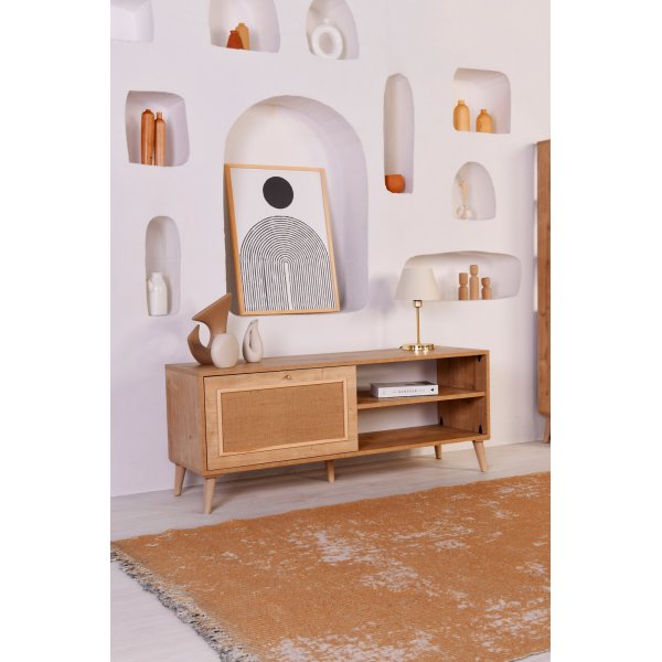 Jota Medienbank 140 cm - Eiche Jota Medienbank 140 cm - Eiche