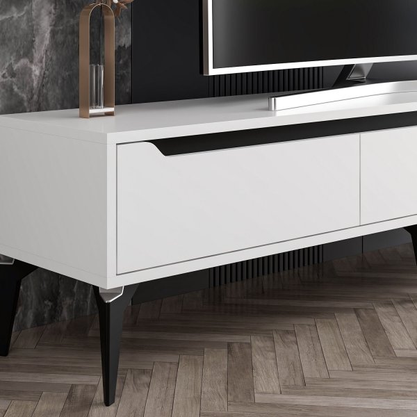 Zoya TV-Stnder - Schwarz