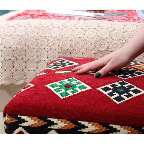 Vezir Hocker 3 - Mehrfarbig