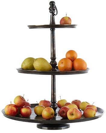 Carter Large Untertasse - Bronze