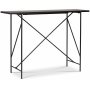 Portland Stehtisch 140 cm - Braun/Schwarz