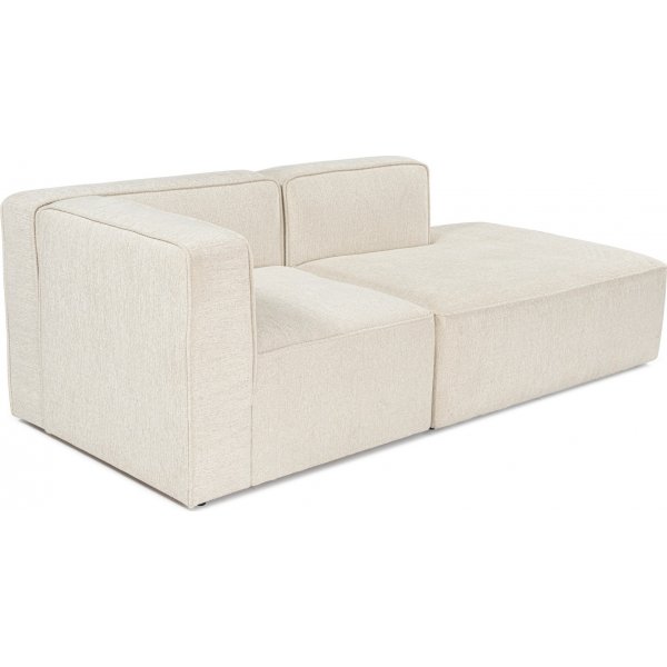 Weiteres 2-Sitzer-Sofa mit offenem Ende rechts - Creme Weiteres 2-Sitzer-Sofa mit offenem Ende rechts - Creme
