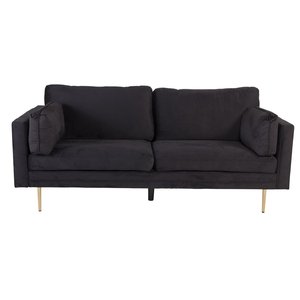 Savanna Sofa - Schwarzer Samt