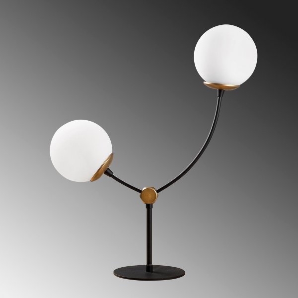 Chromozom Tischlampe - Schwarz/Wei�