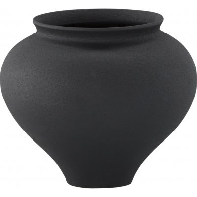 Rellis Vase 18 x 18 cm - Schwarz