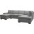 Solna U-Sofa 309 cm - Hellgrau