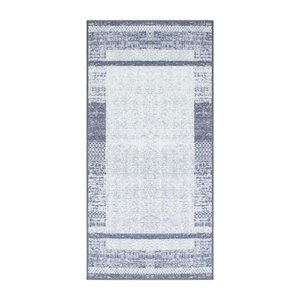 Gummierter Teppich Varese - Grau