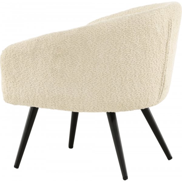 Flauschiger Kindersessel - Wei