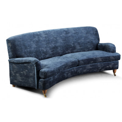 Howard Luxor Club gebogenes 4-Sitzer Sofa - Frei wählbare Farbe!