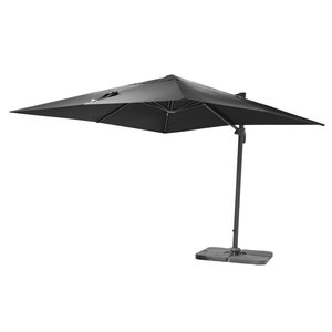 Tobago Sonnenschirm 300x300 cm - Schwarz Tobago Sonnenschirm 300x300 cm - Schwarz
