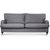 Howard London Premium 4-Sitzer Sofa gerade - Grau