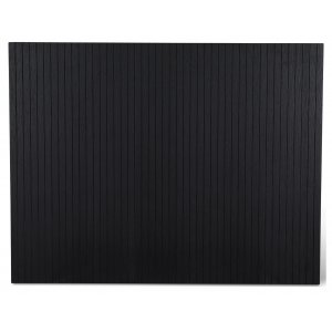 Volumenwandpaneel aus schwarz gebeizter Eiche 90x70 cm