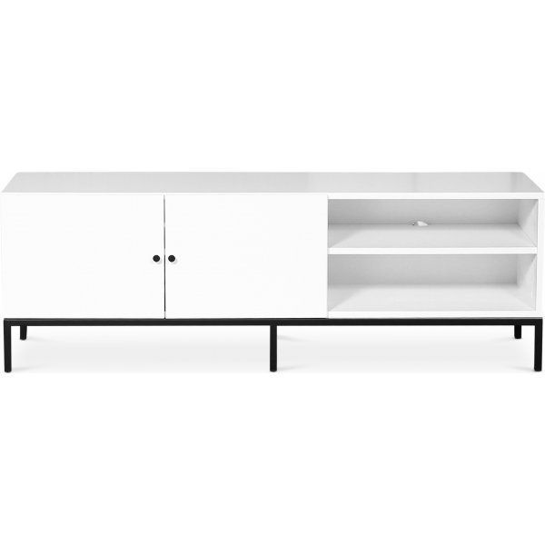 Stilo V.2 weie TV-Bank 150 cm breit