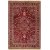 Viskoseteppich Casablanca Kashan - Rot - 160x230 cm