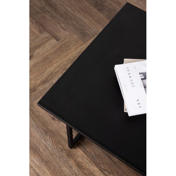 Couchtisch Pryor 110 x 70 cm - Schwarz