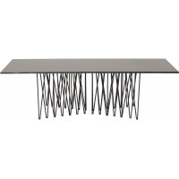 Alborga Couchtisch 140 x 60 cm - Schwarz Alborga Couchtisch 140 x 60 cm - Schwarz