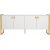 Verlorenes Sideboard - Wei/Gold