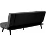 Enna 2,5-Sitzer Schlafsofa - Grau/Schwarz