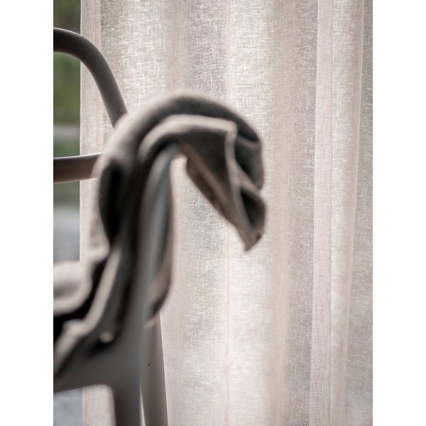 Ana Vorhang 2er-Pack 2 x 140 x 280 cm - Natur