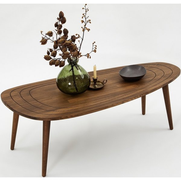 Ser Couchtisch 115 x 50 cm - Walnuss