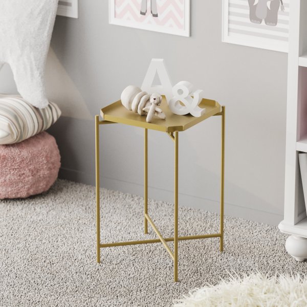 Vela Couchtisch 46 x 46 cm - Gold Vela Couchtisch 46 x 46 cm - Gold