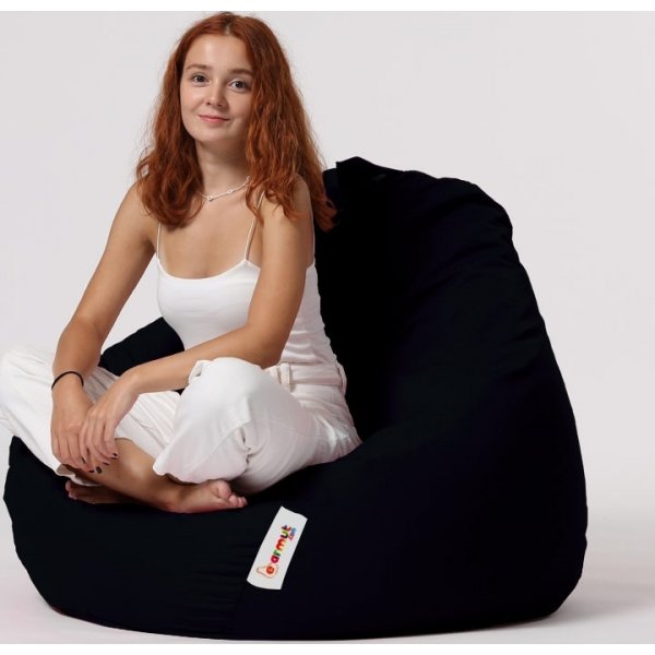 Premium-Sitzsack - Schwarz