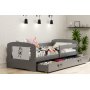 Filip Juniorbett mit Aufbewahrungsbox 80 x 160 cm - Beliebige Farbe