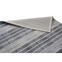 Handgewebter Teppich Romano - Silber