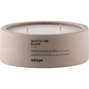 Watch Me Burn Duftkerze niedrig - Beige