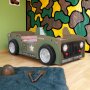 Jeep Army - Autobett - 90 x 190 cm