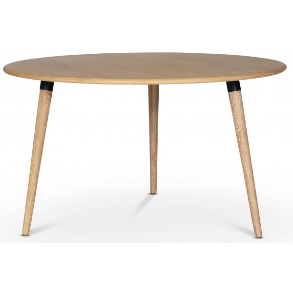 Omni runder Esstisch in Wei, 130 cm