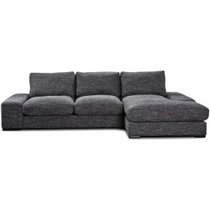 Scirocco Diwansofa 3-Sitzer XL 305 cm - Graumeliert (Salt n pepper)