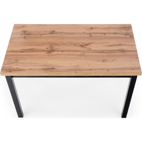 Tempest Esstisch 120 cm - Wotan Eiche/schwarz Tempest Esstisch 120 cm - Wotan Eiche/schwarz