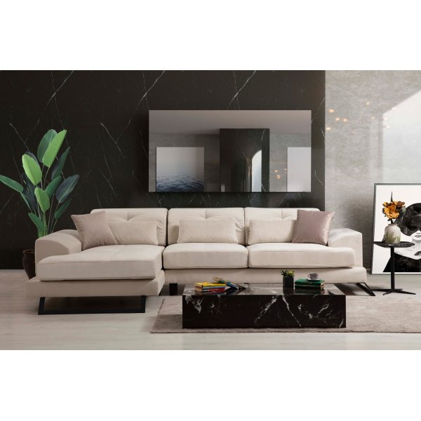 Frido Sofa - Steinbeige