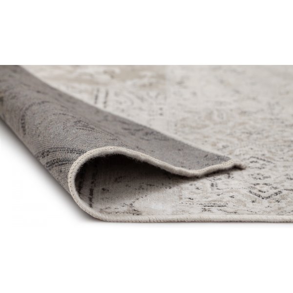 Viskoseteppich Casablanca Patch - Silber Viskoseteppich Casablanca Patch - Silber