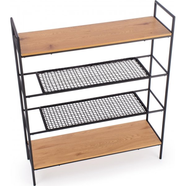 B�cherregal Wadi - Eiche/schwarz