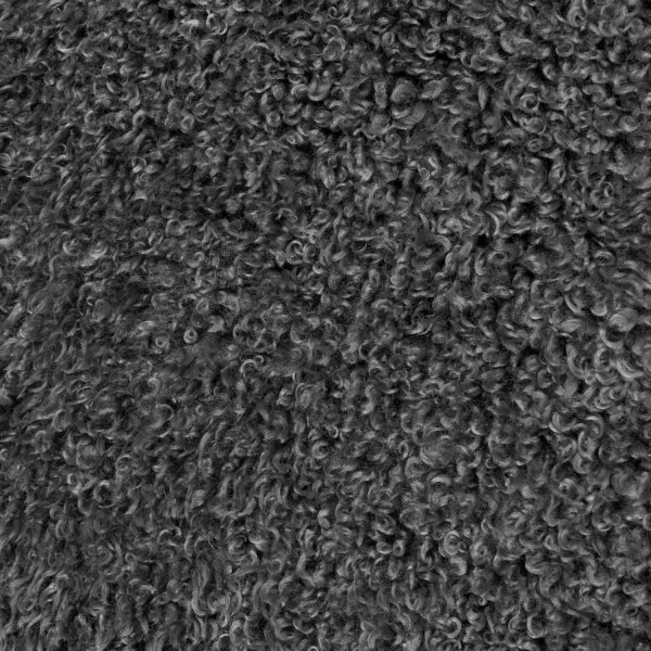 Wolliges Dekokissen Grau - 45 x 45 cm