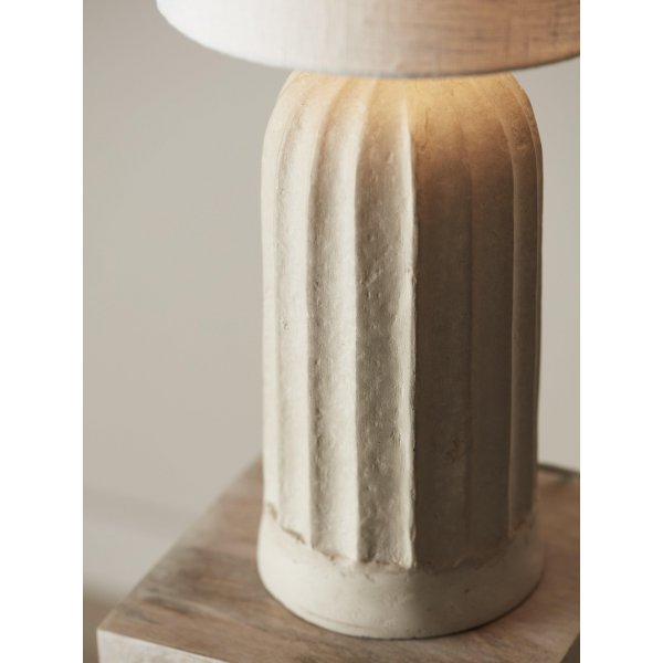 Haley-Lampensockel - Beige - 34 cm Haley-Lampensockel - Beige - 34 cm