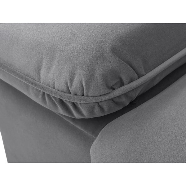 Darby Ecksofa rechts - Grau